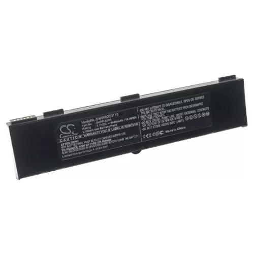 HumanWare BAPP-0004 helyettesítő tablet akkumulátor (Li-Ion, 3.7V, 5400mAh / 19.98Wh) - Utángyártott