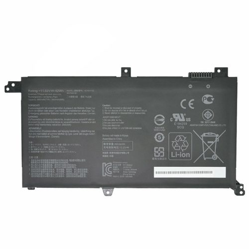 Asus B31N1732 helyettesítő laptop akkumulátor (Li-Ion, 11.55V, 3600mAh / 41.58Wh) - Utángyártott