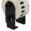 15.24m x 29mm méretű prémium címke tekercsen tartóval