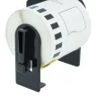 15.24m x 62mm méretű prémium címke tekercsen tartóval