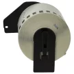 30.48m x 62mm méretű prémium címke tekercsen tartóval