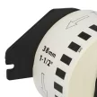 30.48m x 38mm méretű címke tekercsen tartóval