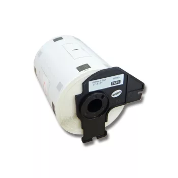 600db 102mm x 51mm méretű címke tekercsen tartóval