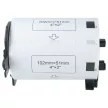 600db 102mm x 51mm méretű címke tekercsen tartóval