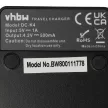 Panasonic DMW-BCE10E, VW-VBJ10, VW-VBJ10E akkumulátorokhoz töltő szett (4.2V, 0.5A) - Utángyártott