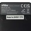 Vivitar Vivicam 7410, 8300s, 8330, 8600, 8600s, x30, x60 készülékekhez töltő szett (4.2V, 0.5A) - Utángyártott