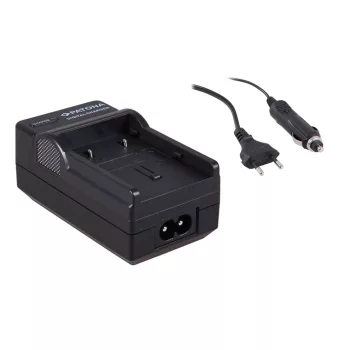   JVC GR-D239, GR-D239E, GR-D240, GR-D240E, GR-D240EG készülékekhez fényképezőgép töltő szett - Utángyártott