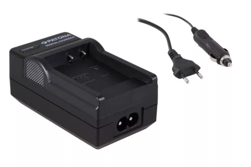 Sanyo DB-L20, DB-L40, DB-L40AU készülékekhez fényképezőgép töltő szett - Utángyártott