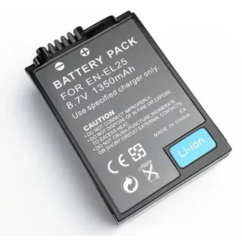   Nikon VFB12502 helyettesítő fényképezőgép akkumulátor (Li-Ion, 7.6V, 1350mAh / 10.26Wh) - Utángyártott