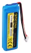 JBL BL GSP1029102A helyettesítő hangszóró akkumulátor (Li-Polymer, 3.7V, 6000mAh / 22.2Wh) - Utángyártott