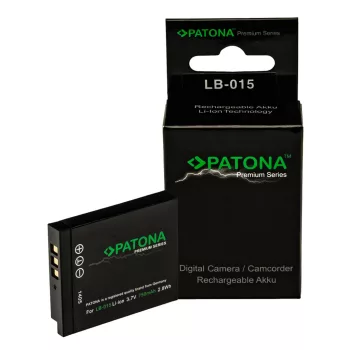  KODAK LB-015 helyettesítő fényképezőgép akkumulátor (Li-Ion, 3.7V, 750mAh / 2.8Wh) - Utángyártott