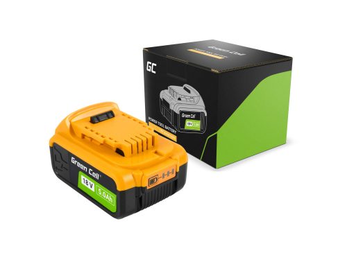 Dewalt DCB204, DCB205, DCB206 helyettesítő szerszámgép akkumulátor (Li-Ion, 18V, 5000mAh) - Utángyártott