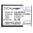 Nokia BL-5B helyettesítő mobiltelefon akkumulátor (Li-Ion, 3.7V, 900mAh / 3.33Wh) - Utángyártott