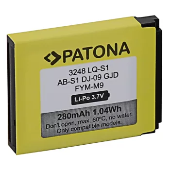   Smartwatch QN01 készülékhez okosóra akkumulátor (Li-Polymer, 3.7V, 280mAh / 1.04Wh) - Utángyártott