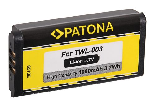 Nintendo C/TWL-A-BP, TWL-003 helyettesítő akkumulátor (Li-Ion, 3.7V, 1000mAh / 3.7Wh) - Utángyártott