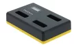 Canon NB-13L akkumulátorhoz fényképezőgép tripla akkumulátor töltő USB-C kábellel - Utángyártott