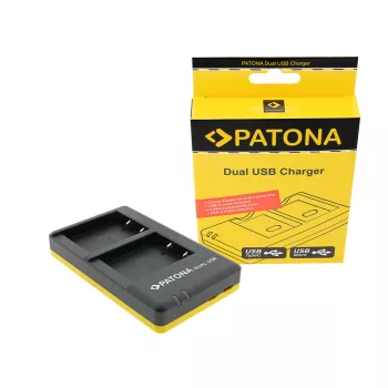   Fuji NP-W126, NPW-126 akkumulátorokhoz fényképezőgép dual töltőállomás - Utángyártott