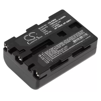   Sony NP-QM51 helyettesítő fényképezőgép akkumulátor (Li-ion, 7.4V, 1300mAh) - Utángyártott