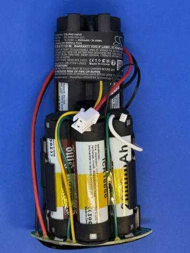 Philips 69-2008-009-223 helyettesítő takarítógép akkumulátor (Li-ion, 18V, 2000mAh / 36Wh) - Utángyártott