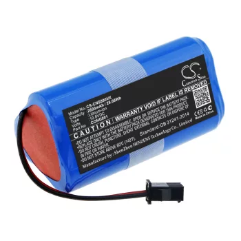   CECOTEC CONG0001 helyettesítő takarítógép akkumulátor (Li-ion, 10.8V, 2600mAh / 28.08Wh) - Utángyártott