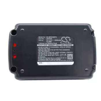   Black & Decker LBXR36-2 helyettesítő szerszámgép akkumulátor (Li-ion, 36.0V, 2000mAh / 72.00Wh) - Utángyártott