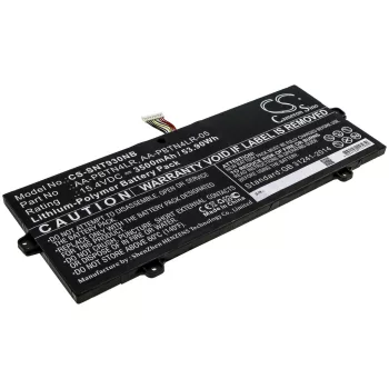   Samsung AA-PBTN4LR-05 helyettesítő laptop akkumulátor (Li-Polymer, 15.4V, 3500mAh / 53.90Wh) - Utángyártott