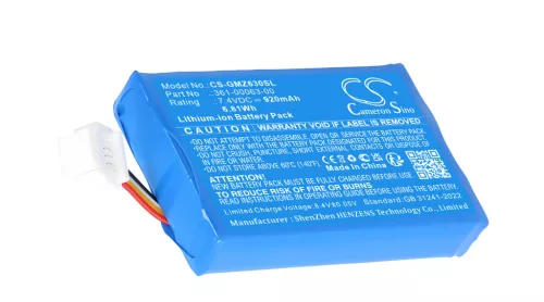 BMW Motorrad Navigator V készülékhez akkumulátor (Li-ion, 7.4V, 920mAh / 6.81Wh) - Utángyártott