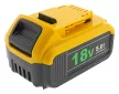 Dewalt DCB184-XR készülékhez szerszámgép Patona premium akkumulátor (Li-Ion, 18V, 5000mAh / 90Wh) - Utángyártott