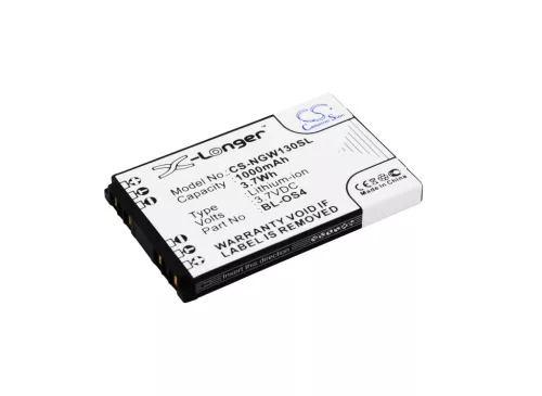 NGM BL-OS4 helyettesítő mobiltelefon akkumulátor (Li-ion, 3.7V, 1000mAh / 3.70Wh) - Utángyártott