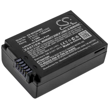   Nikon EN-EL25, VFB12502 helyettesítő akkumulátor (Li-ion, 7.6V, 1280mAh / 9.73Wh) - Utángyártott