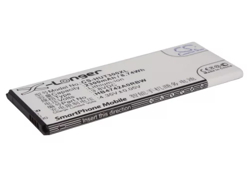 Huawei HB4742A0RBW helyettesítő mobiltelefon akkumulátor (Li-ion, 3.8V, 2300mAh / 8.74Wh) - Utángyártott