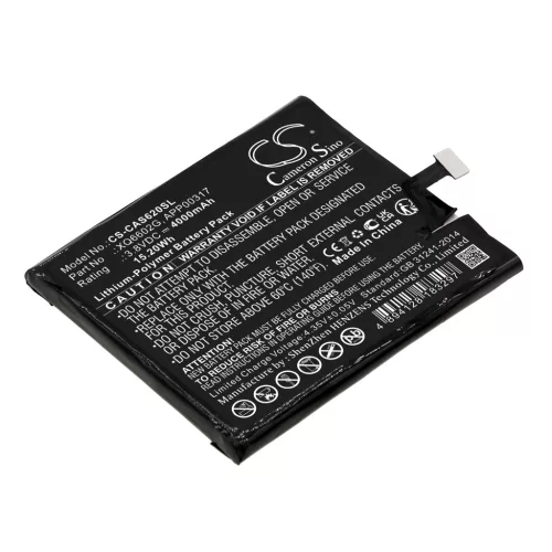 CATERPILLAR XQ6602G helyettesítő mobiltelefon akkumulátor (Li-Polymer, 3.8V, 4000mAh / 15.20Wh) - Utángyártott