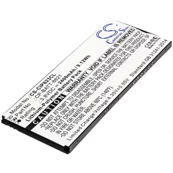   Cisco GP-S10-374192-010H helyettesítő vezeték nélküli telefon akkumulátor (Li-Polymer, 3.8V, 2400mAh / 9.12Wh) - Utángyártott
