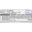 Cisco GP-S10-374192-010H helyettesítő vezeték nélküli telefon akkumulátor (Li-Polymer, 3.8V, 2400mAh / 9.12Wh) - Utángyártott