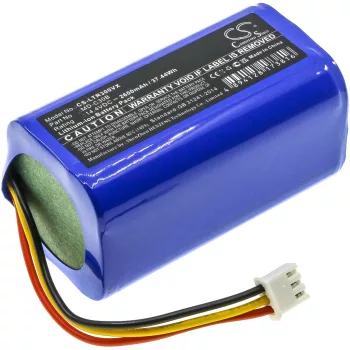   Blaupunkt D071-INR-CH-4S1P helyettesítő takarítógép akkumulátor (Li-ion, 14.4V, 2600mAh / 37.44Wh) - Utángyártott