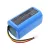 Blaupunkt D071-INR-CH-4S1P helyettesítő takarítógép akkumulátor (Li-ion, 14.4V, 2600mAh / 37.44Wh) - Utángyártott