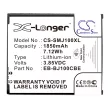 Samsung GH43-04412A helyettesítő mobiltelefon akkumulátor (Li-ion, 3.85V, 1850mAh / 7.12Wh) - Utángyártott