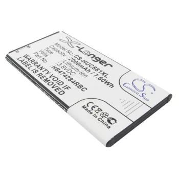   Huawei HB474284RBC helyettesítő mobiltelefon akkumulátor (Li-ion, 3.8V, 2000mAh / 7.60Wh) - Utángyártott