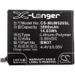 Xiaomi BM37 helyettesítő mobiltelefon akkumulátor (Li-Polymer, 3.85V, 3800mAh / 14.63Wh) - Utángyártott