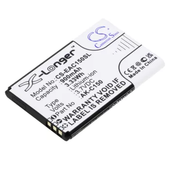   Emporia AK-C150 helyettesítő mobiltelefon akkumulátor (Li-ion, 3.7V, 900mAh / 3.33Wh) - Utángyártott