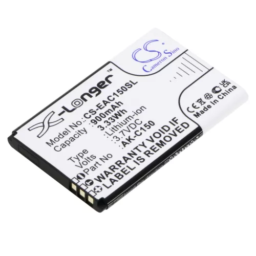 Emporia AK-C150 helyettesítő mobiltelefon akkumulátor (Li-ion, 3.7V, 900mAh / 3.33Wh) - Utángyártott