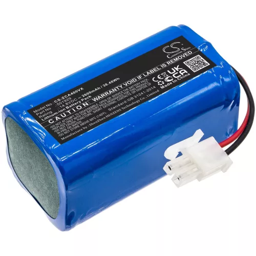 Ariete UR1860ZT-4S1P-AAF helyettesítő takarítógép akkumulátor (Li-ion, 14.8V, 2600mAh / 38.48Wh) - Utángyártott