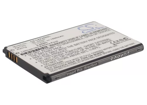 LG EAC62018301 helyettesítő mobiltelefon akkumulátor (Li-ion, 3.7V, 1800mAh / 6.66Wh) - Utángyártott
