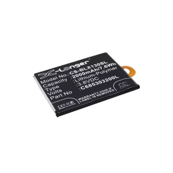   BLU C685303200L helyettesítő mobiltelefon akkumulátor (Li-Polymer, 3.8V, 2000mAh / 7.6Wh) - Utángyártott