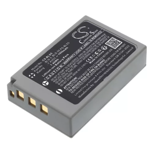 Olympus PS-BLS5 helyettesítő fényképezőgép akkumulátor (Li-ion, 7.4V, 1000mAh / 7.4Wh) - Utángyártott