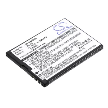   Nokia BL-4D helyettesítő akkumulátor (Li-ion, 3.7V, 950mAh / 3.52Wh) - Utángyártott