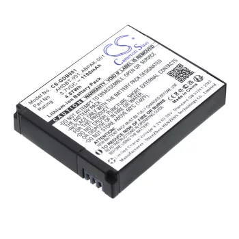  GoPro AHDBT-002 helyettesítő fényképezőgép akkumulátor (Li-ion, 3.7V, 1100mAh / 4.07Wh) - Utángyártott