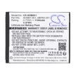 GoPro AHDBT-002 helyettesítő fényképezőgép akkumulátor (Li-ion, 3.7V, 1100mAh / 4.07Wh) - Utángyártott