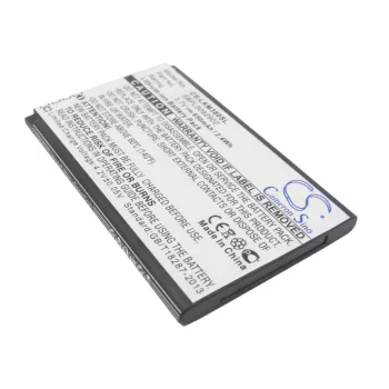   LG SBPP0026203 helyettesítő mobiltelefon akkumulátor (Li-ion, 3.7V, 650mAh / 2.41Wh) - Utángyártott