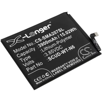   Samsung SCUD-WT-N6 helyettesítő mobiltelefon akkumulátor (Li-Polymer, 3.85V, 3900mAh / 15.02Wh) - Utángyártott